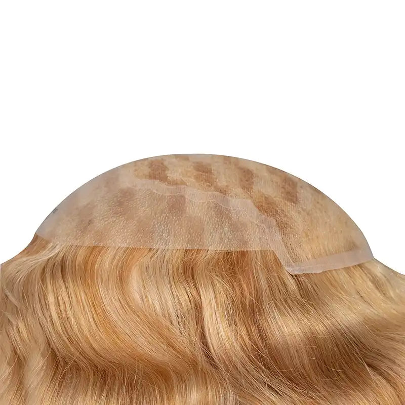 Celeste | French Lace and Skin Hair Topper for Women