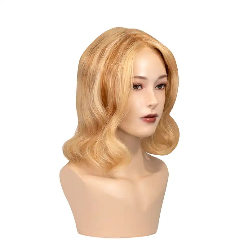 Celeste | French Lace and Skin Hair Topper for Women