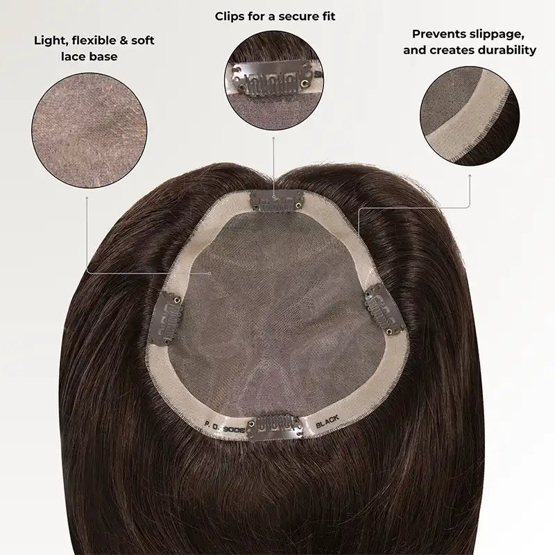 Aria | Clip-on Fine Mono Topper