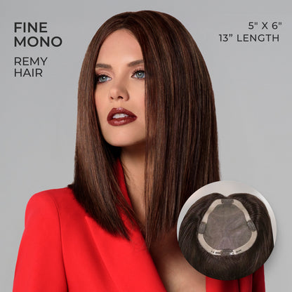 Aria | Clip-on Fine Mono Topper