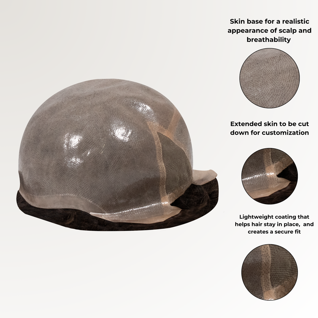 Polygraft Full Cap for Men