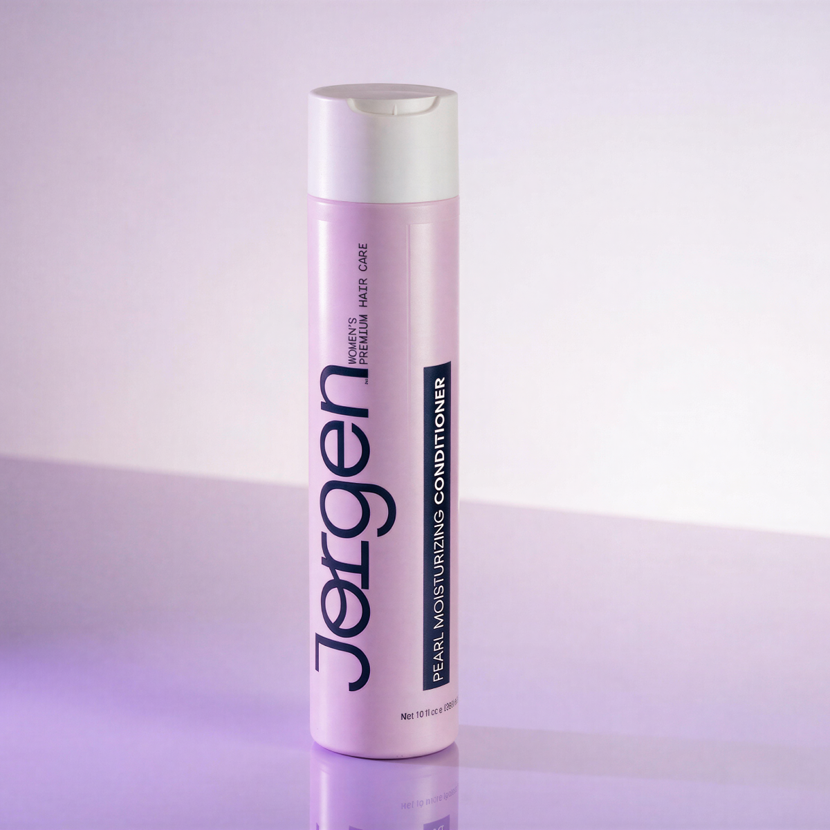 Jorgen Pearl Moisturizing Conditioner in a pink bottle