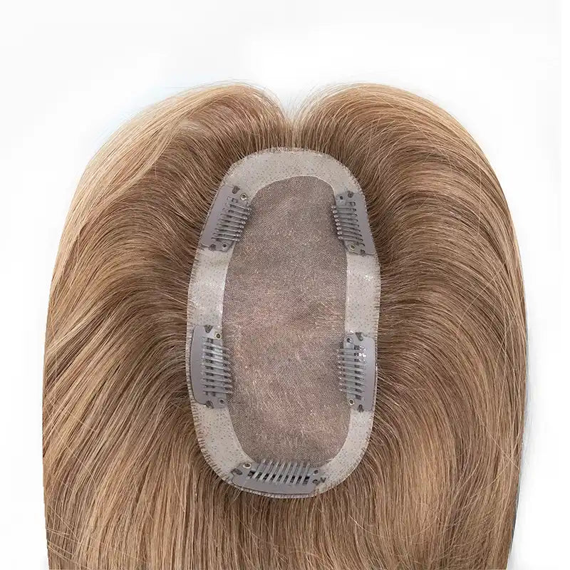 Vera | Clip-on Fine Mono Hair Topper