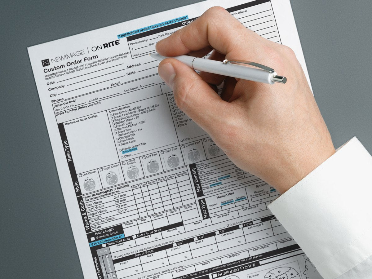 Order Form Walkthrough