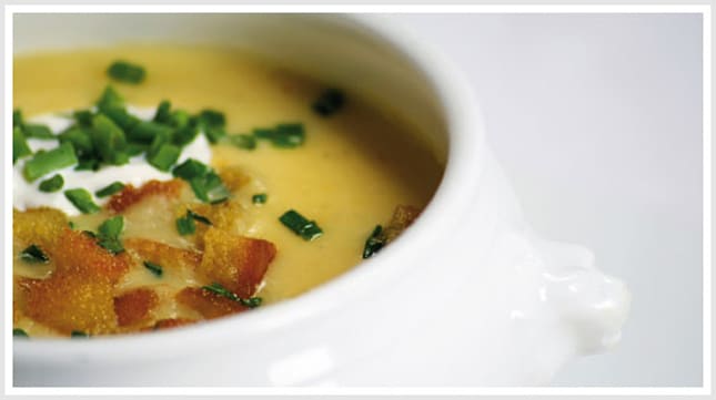 SweetPotato Soup - Eating Winter Vegetables Keeps Us Healthy, Warm and Hairy